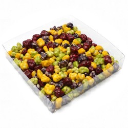 Coffret assortis de dragées à base de gelée de fruits, 4 saveurs - 200g