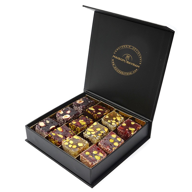 Coffret luxe assortiment loukoums "fitil" - 300g