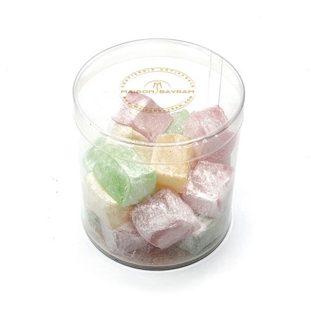 Coffret plaisir loukoum "sade" assortiment des saveurs à la rose, menthe, grenade et citron - 400g