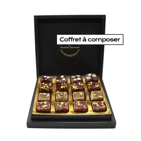 Coffret Premium 3 personnalisé - assortiment loukoums fitil - 4 saveurs 400g